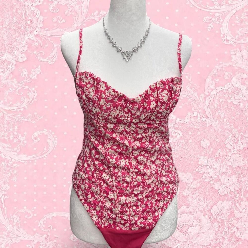 Zara Women's Pink Bodysuit